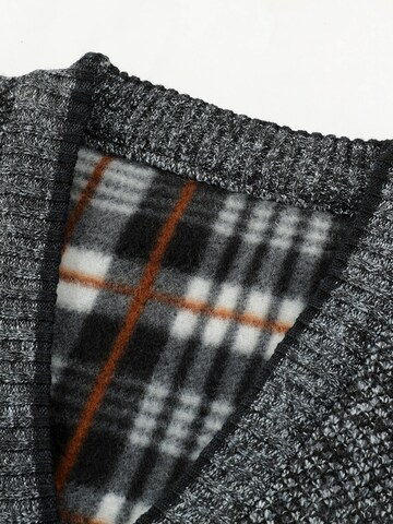 Youthup Knit Cardigan in Grey