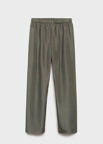 MANGO Pajama Pants 'Habo' in Green