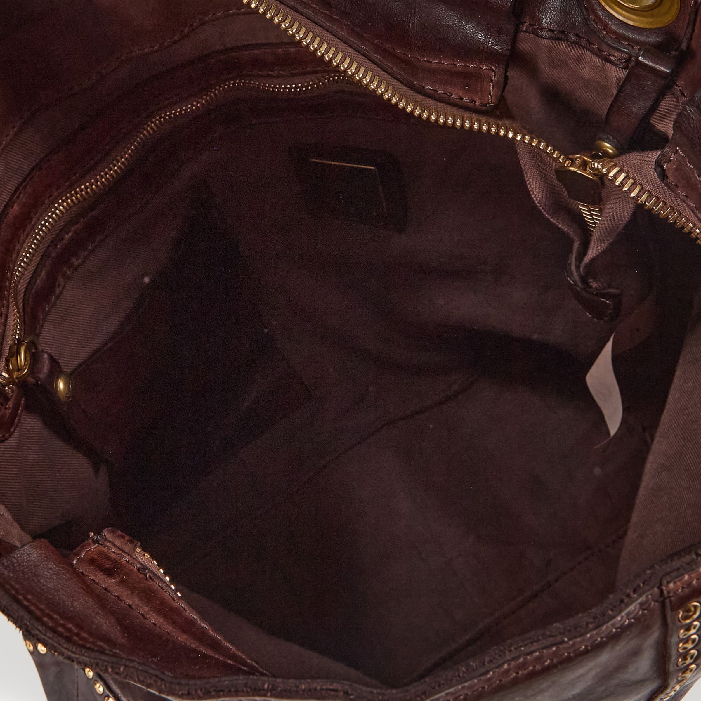 Borsa a spalla di Campomaggi in marrone