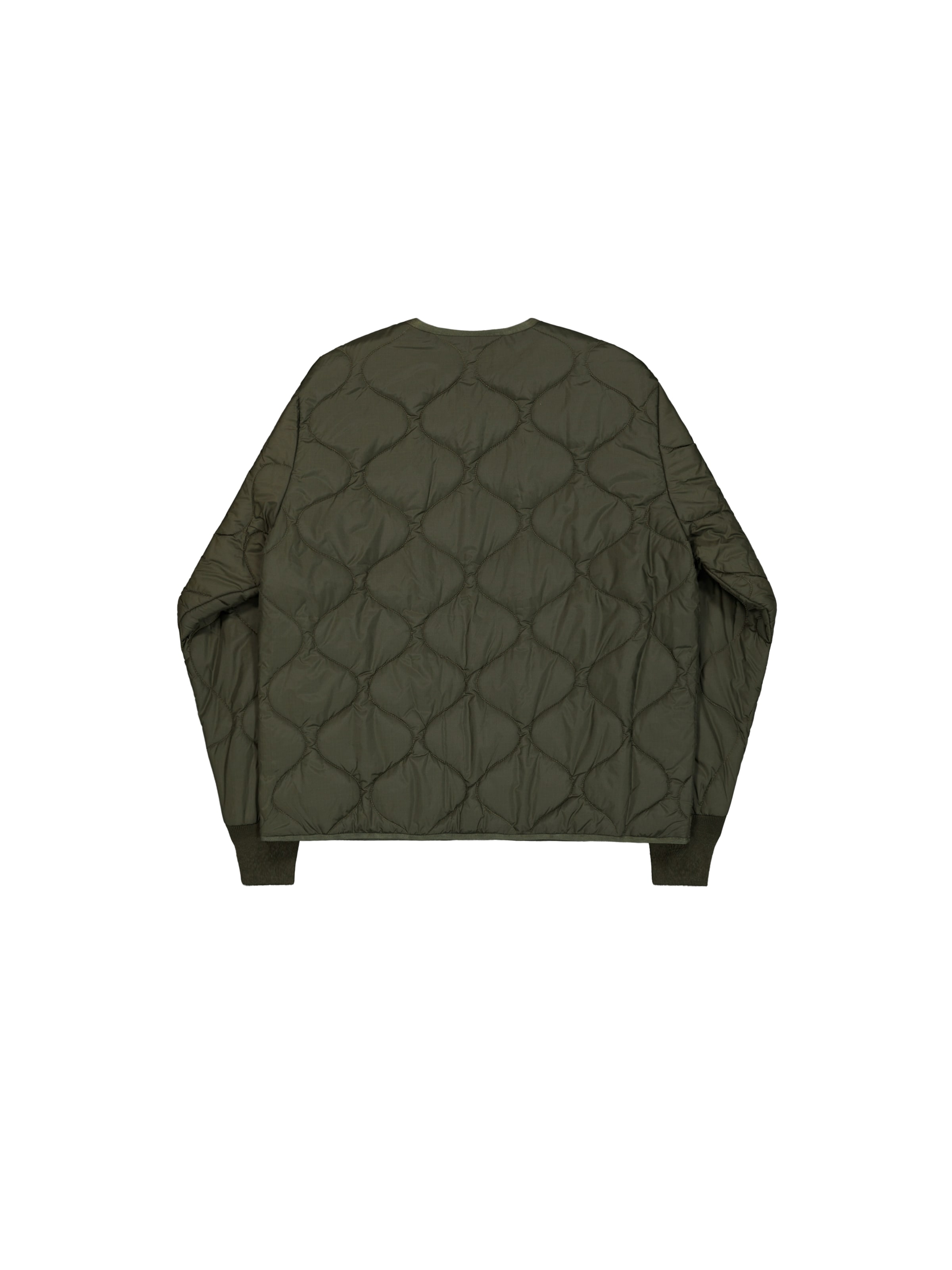 ALPHA INDUSTRIES Jacke 'Q-1' in Grün: Rückseite