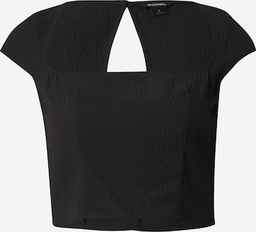 Chemisier Monki en noir : devant