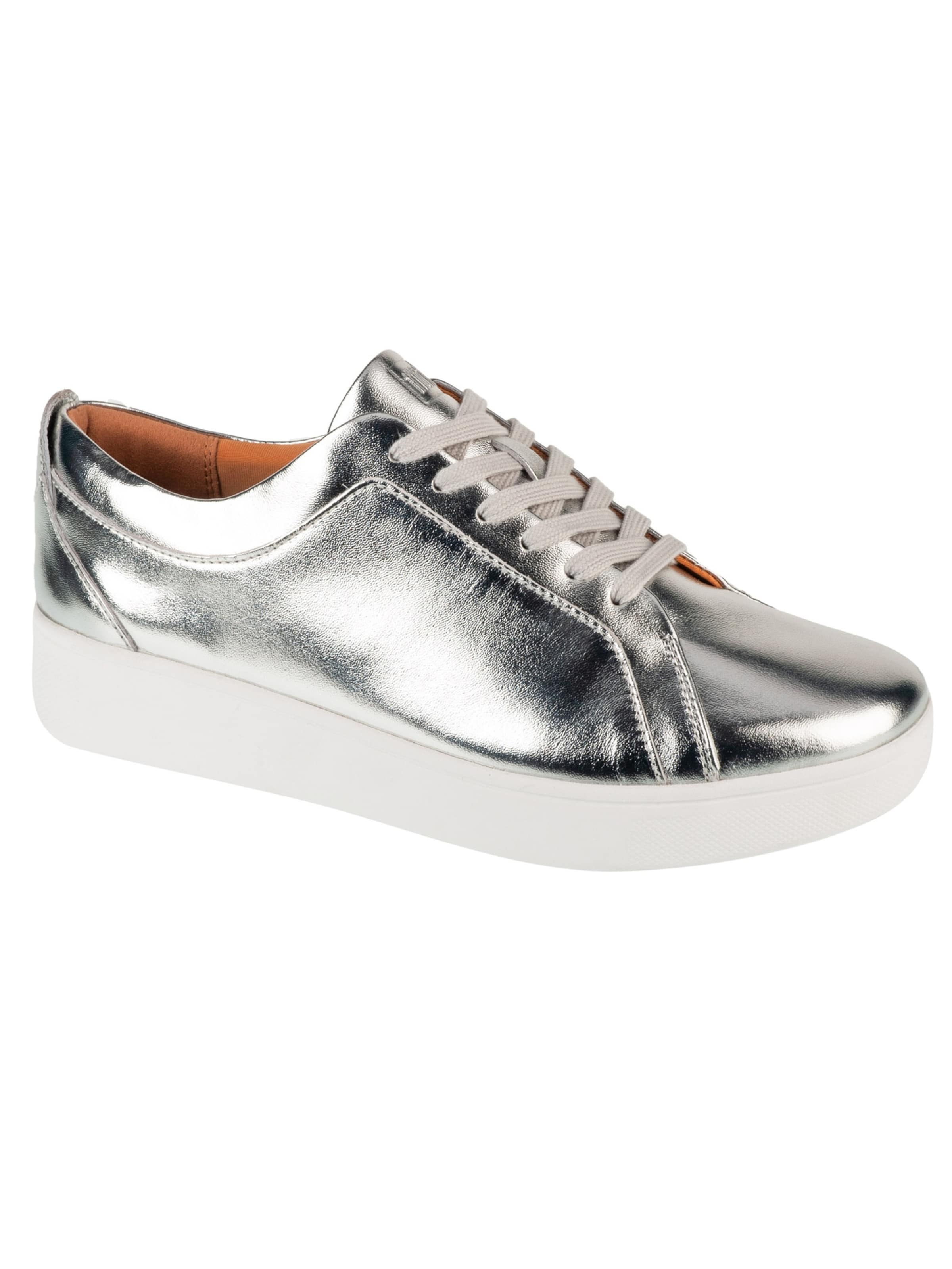 FitFlop Sneakers laag 'FitFlop Rally Sneakers' in Zilver: voorkant