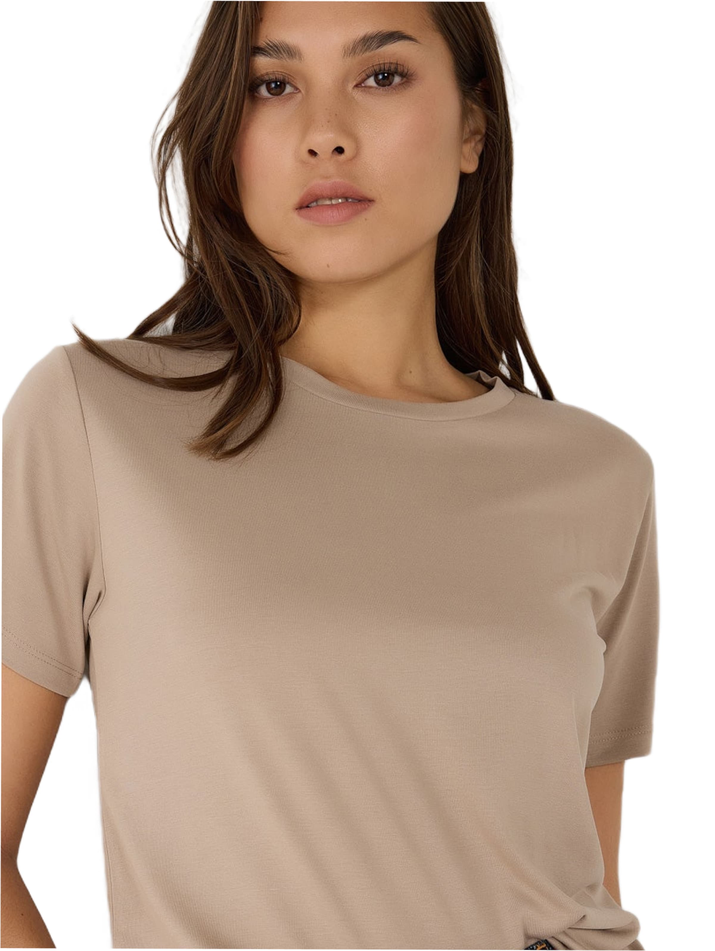 No Matter What Shirt in Beige