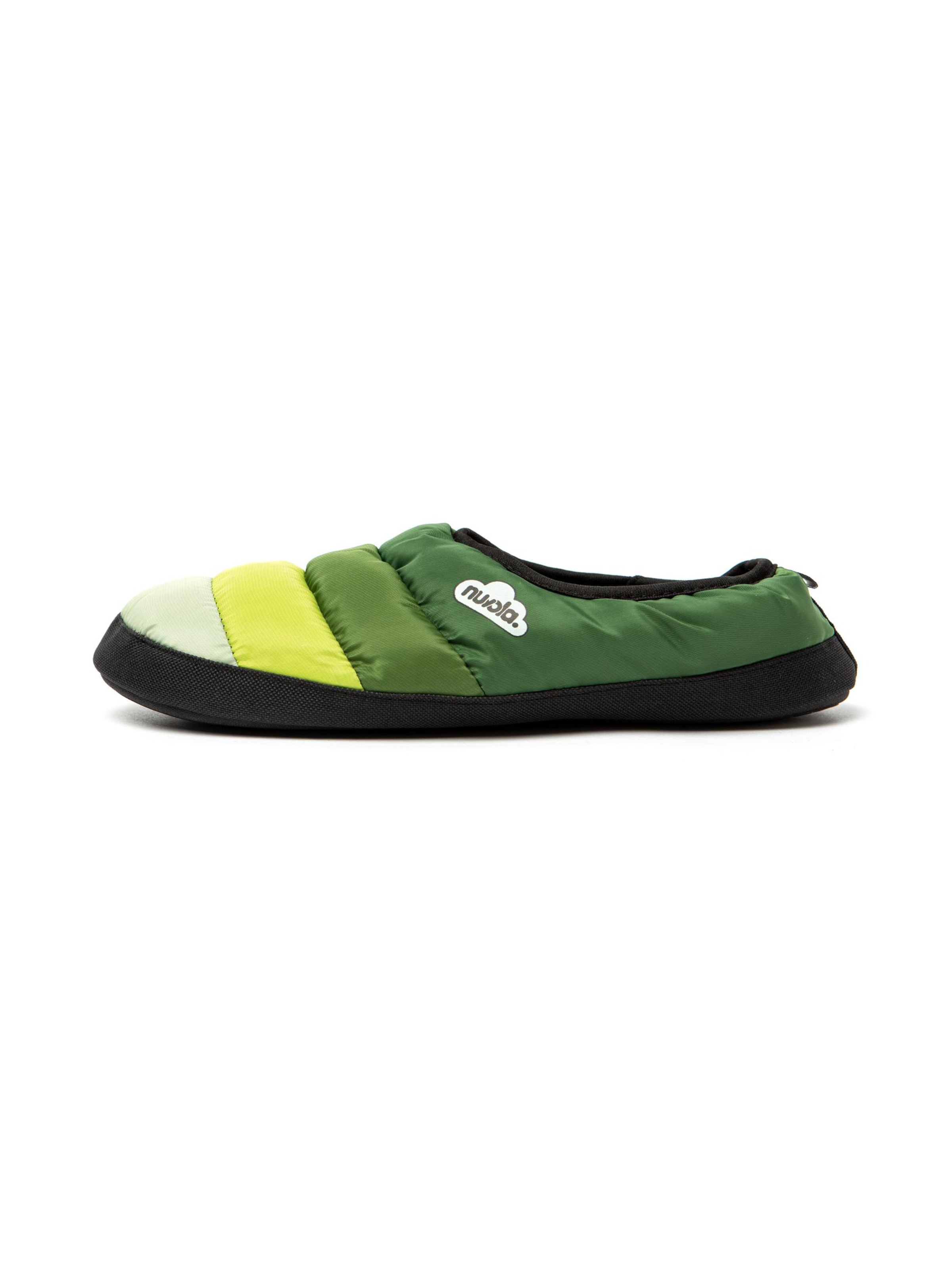 Nuvola. - Zapatillas de casa 'Classic Colors' en verde: frente