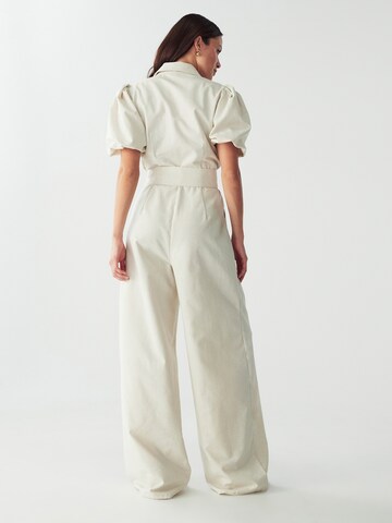 Willa Jumpsuit 'Skylah' i beige: tilbage