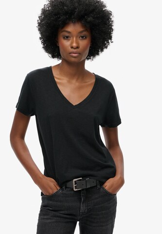 T-shirt 'Studios' Superdry en noir : devant