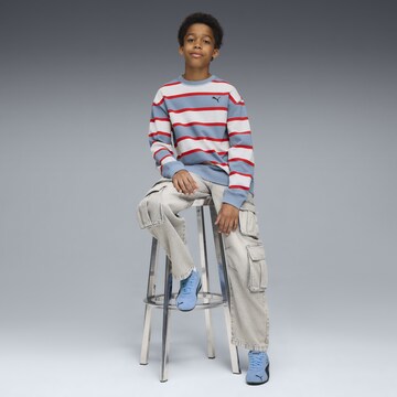 PUMA Sweatshirt 'Wardrobe Essentials Go Together' in Blue