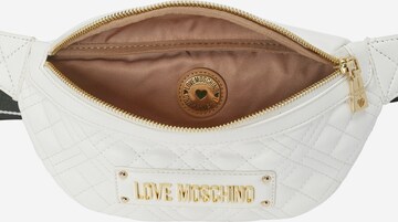 Love Moschino Fanny Pack in White