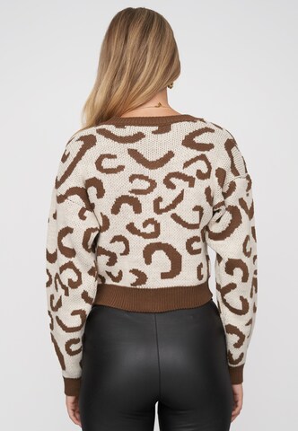 Cloud5ive Strickjacke in Weiß