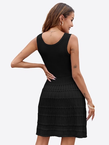 Imily Bela Úpletové šaty – černá