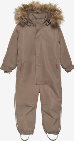 EN FANT - Macacão em castanho: frente