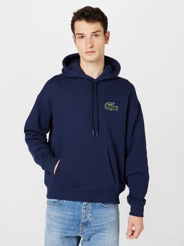 LACOSTE - Sweatshirt em azul: frente