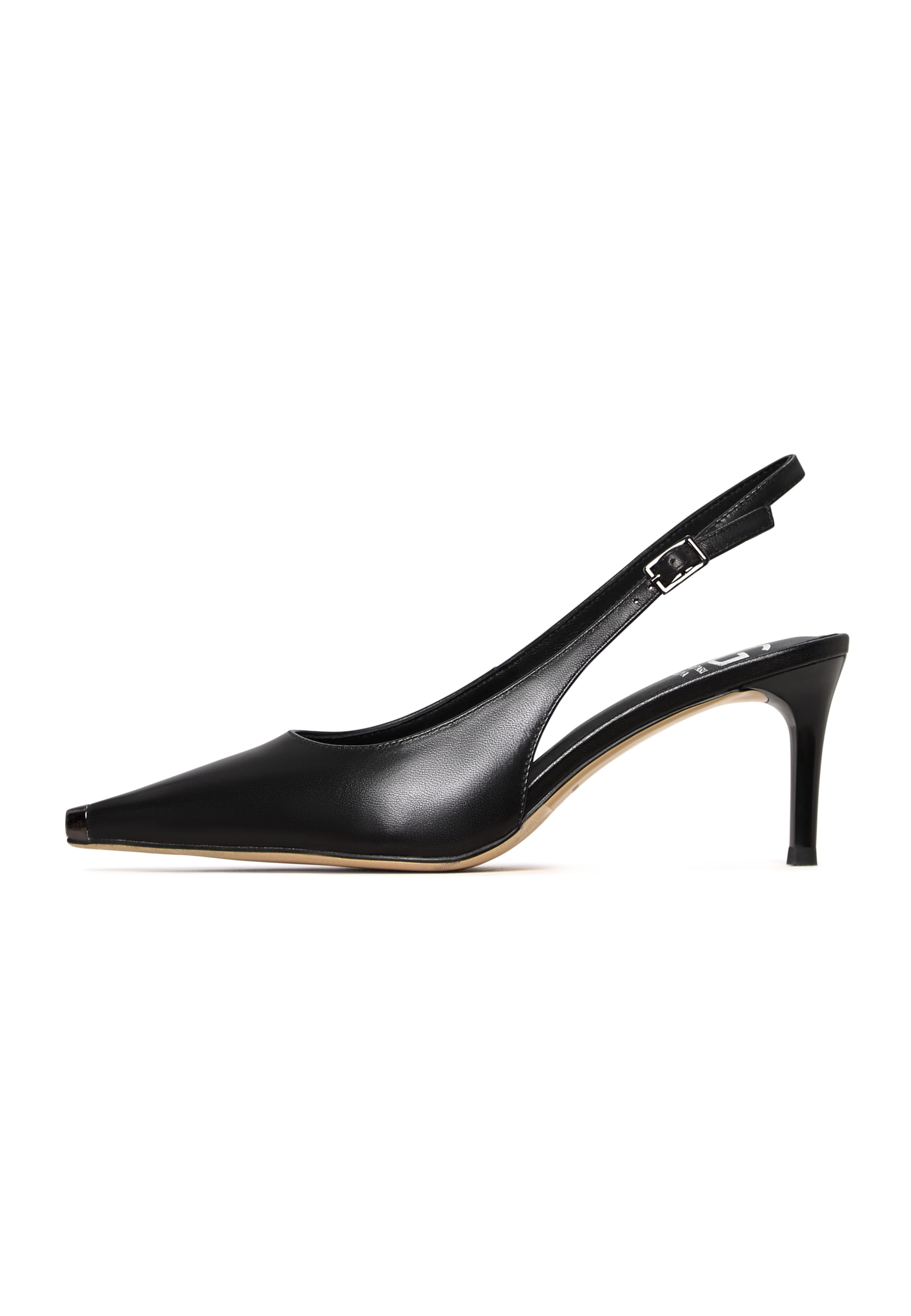CESARE GASPARI Slingback pumps in 36 in Black, Item view