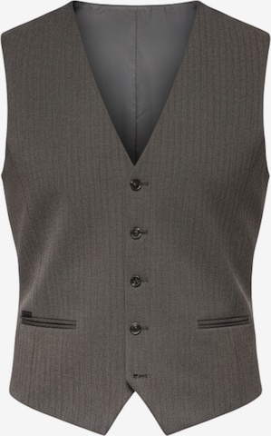 Ombre Gilet 'OM-BLZV-0143' in Grijs: voorkant