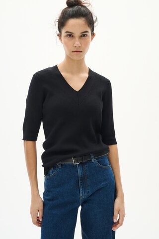 InWear Sweater 'LeenahIW' in Black: front
