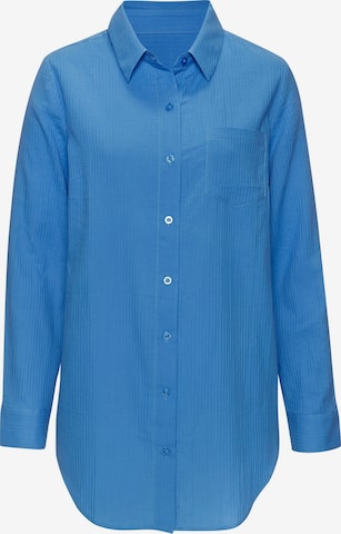VIVANCE Blouse in Blue: front