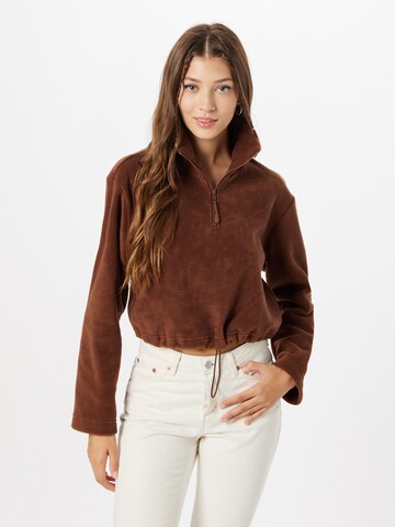 Monki Shirt in Braun: Vorderseite