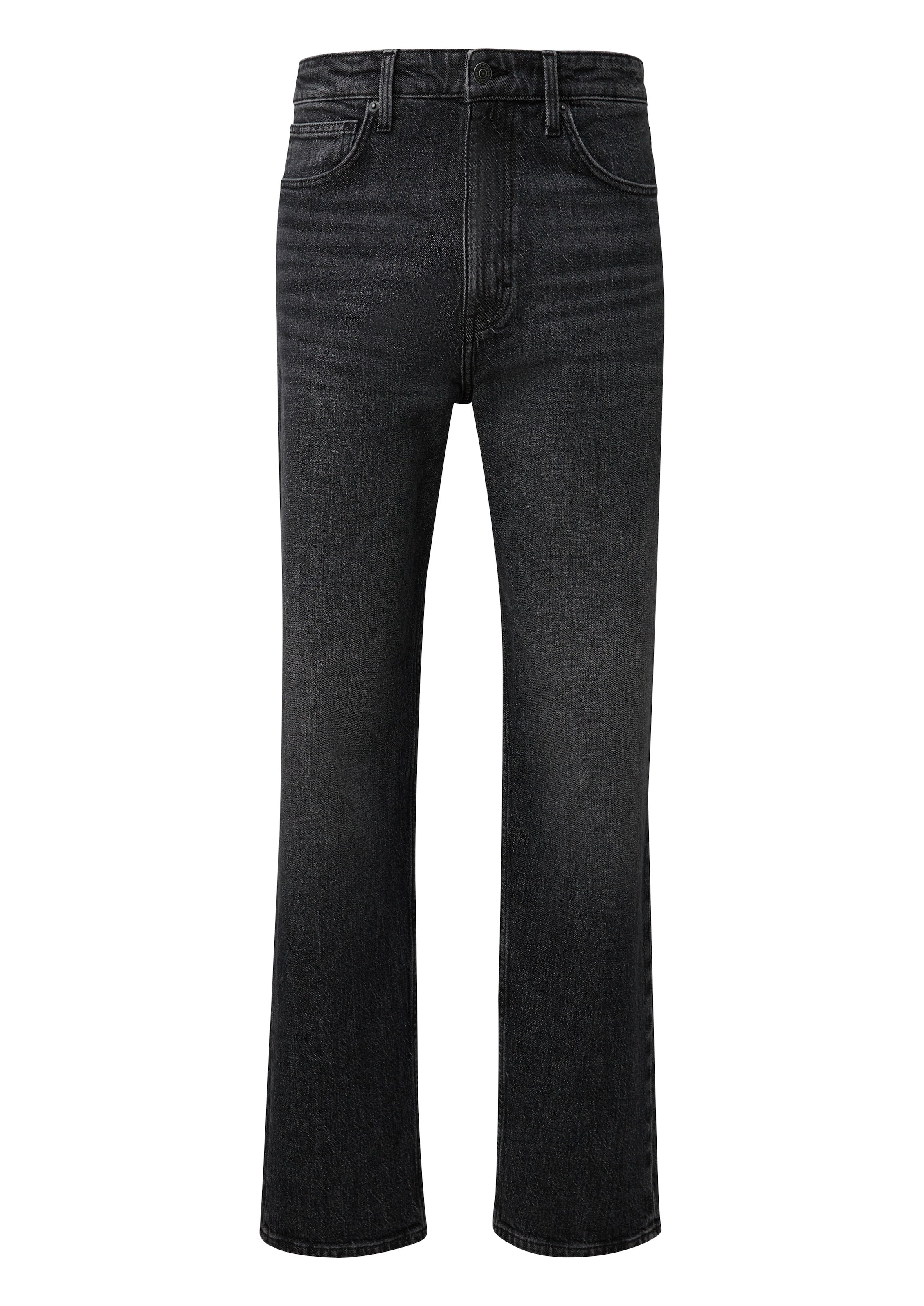 QS Loosefit Jeans 'Devon' in Grijs: voorkant