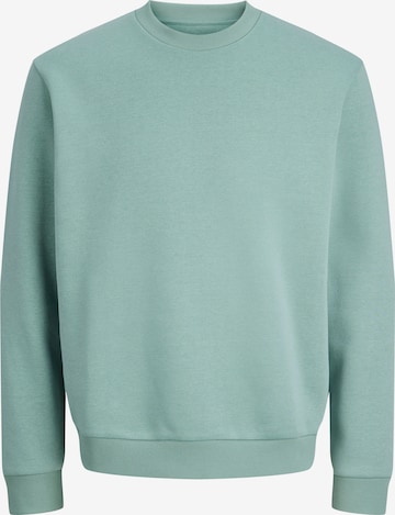 Sweat-shirt 'JJEBRADLEY' Jack & Jones Plus en vert : devant