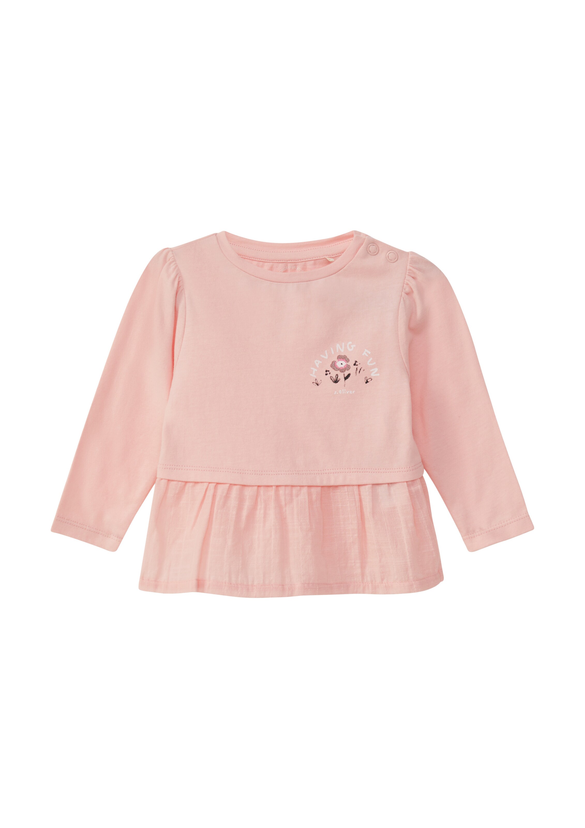 T-Shirt s.Oliver en rose : devant