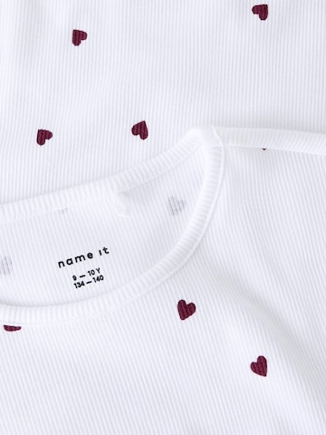 T-Shirt NAME IT en blanc