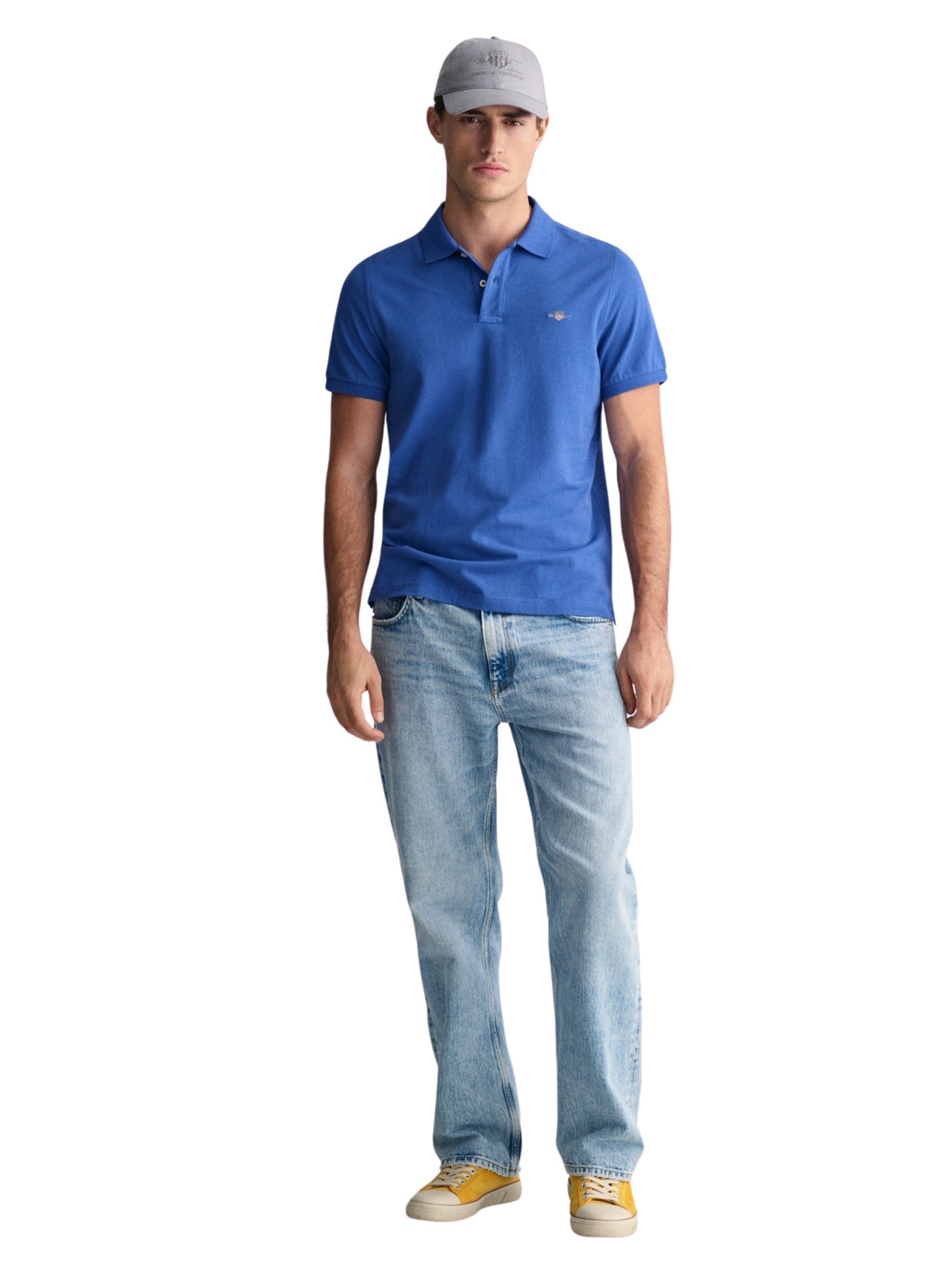 mėlyna GANT Marškinėliai