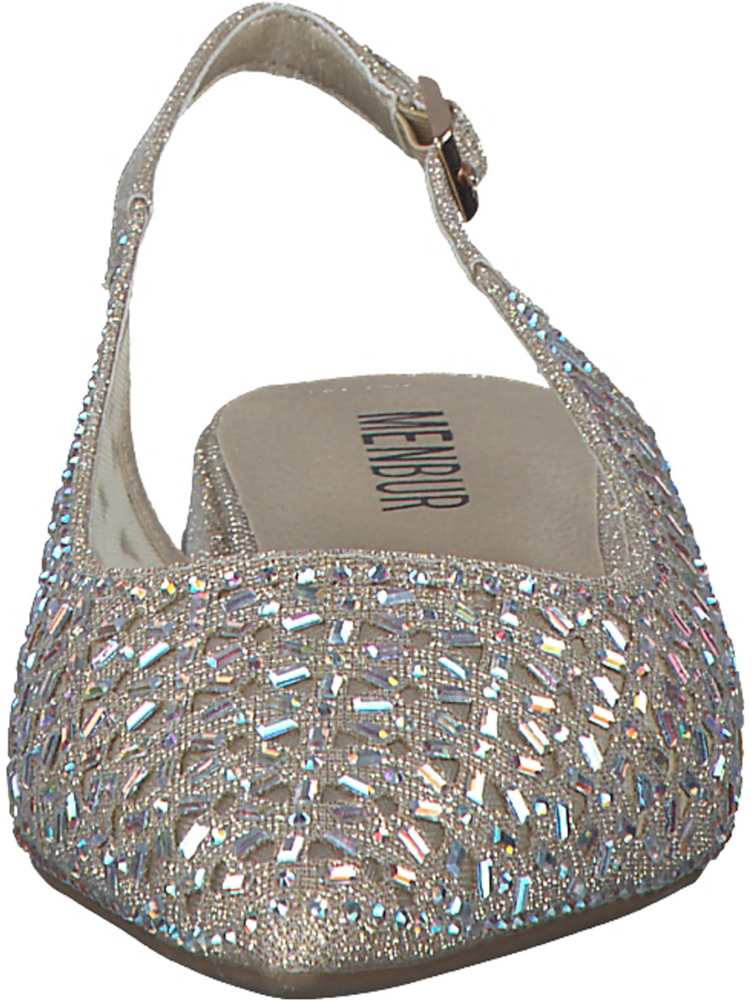 MENBUR Ballet Flats in Gold