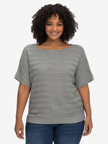 sheego by Joe Browns Sweater in Grey: front