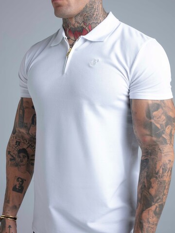 T-Shirt SikSilk en blanc