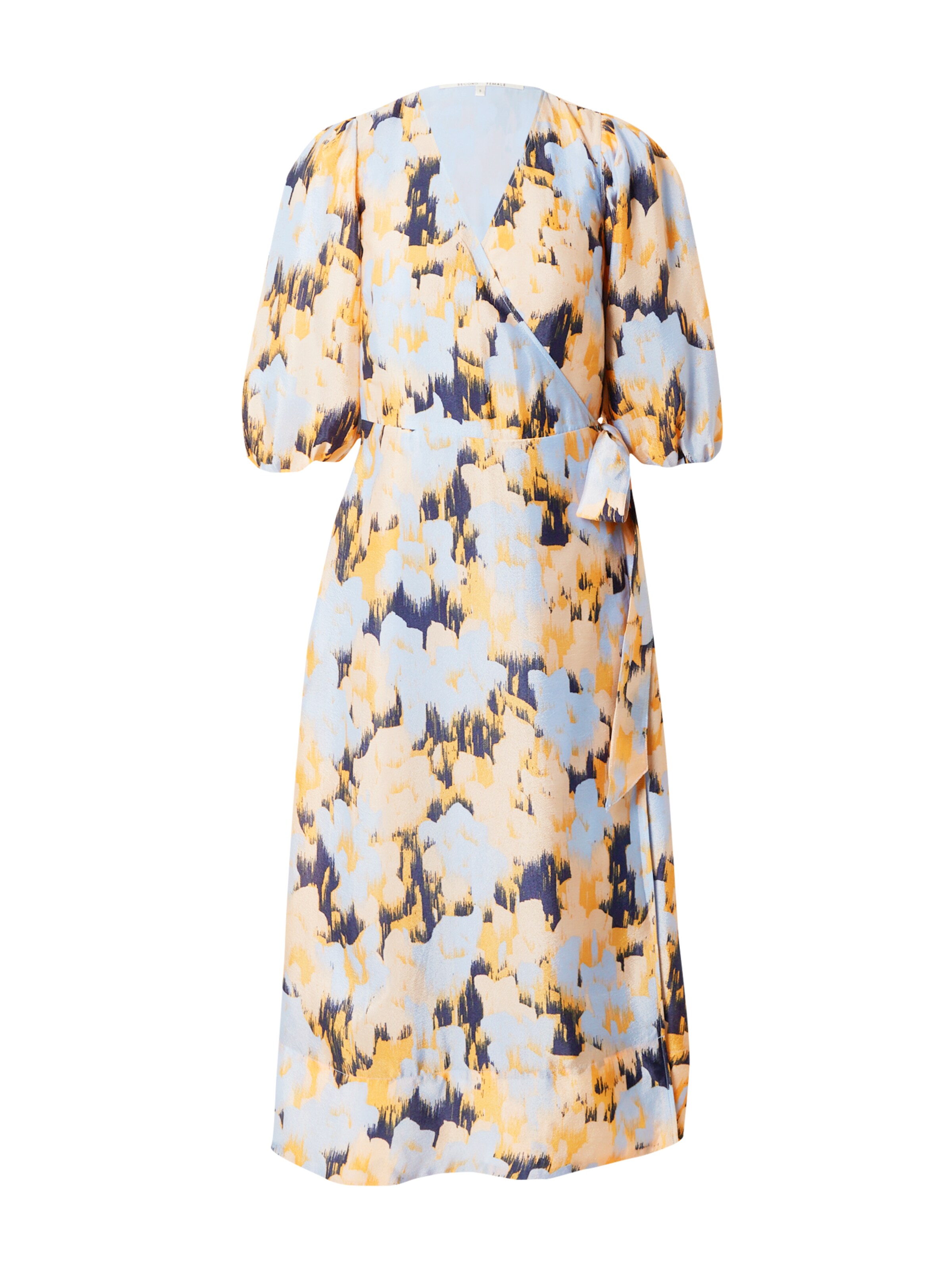 mėlyna SECOND FEMALE Suknelė 'Marigold': priekis