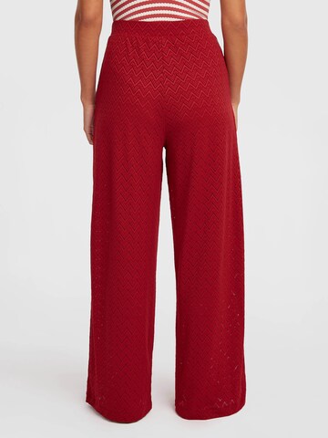 O'NEILL Zvonové kalhoty Kalhoty – červená