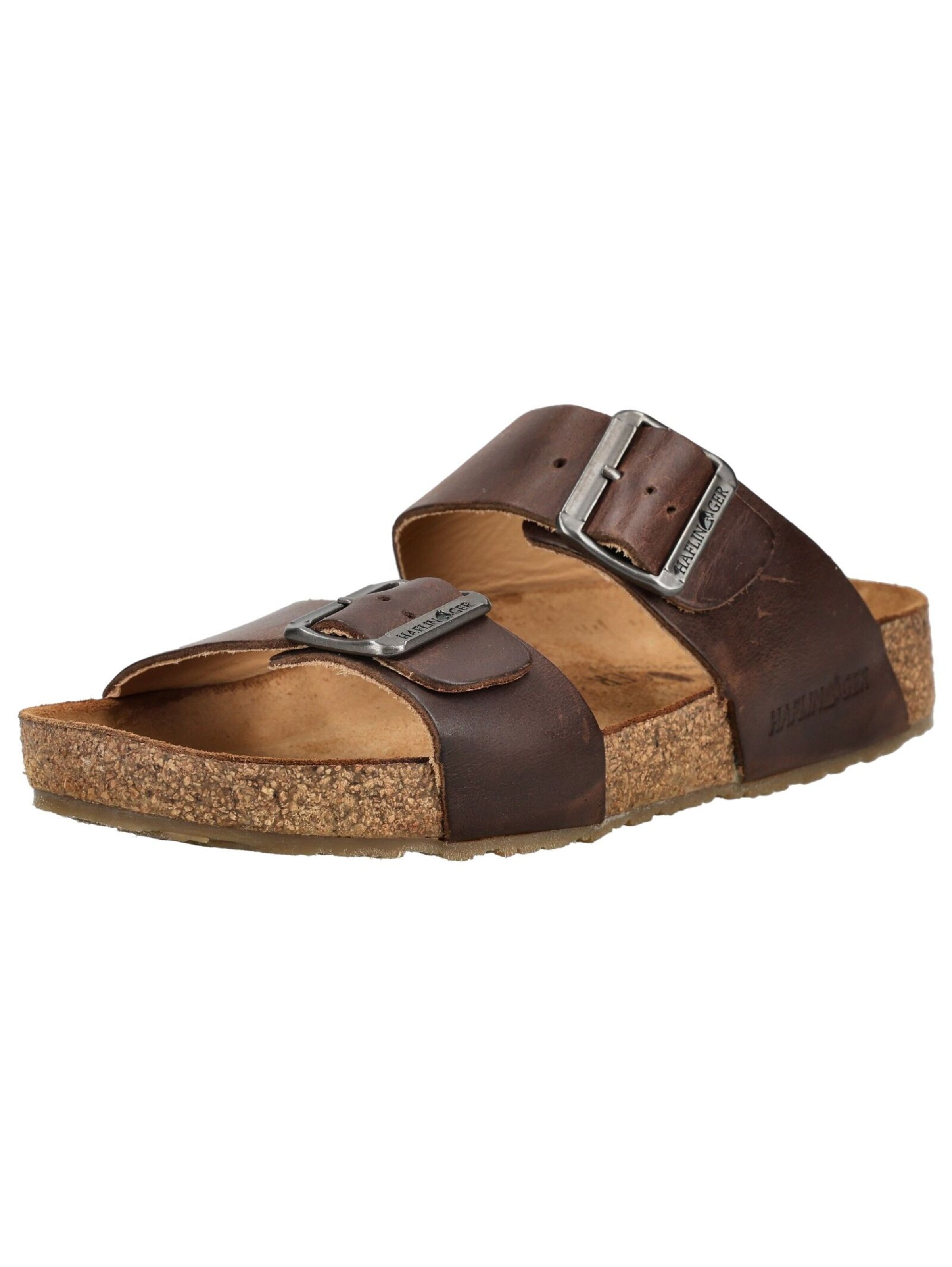 HAFLINGER Mules in Brown: front