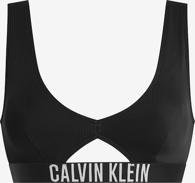 Bikinio viršutinė dalis iš Calvin Klein Swimwear, spalva – juoda / balta, Prekių apžvalga