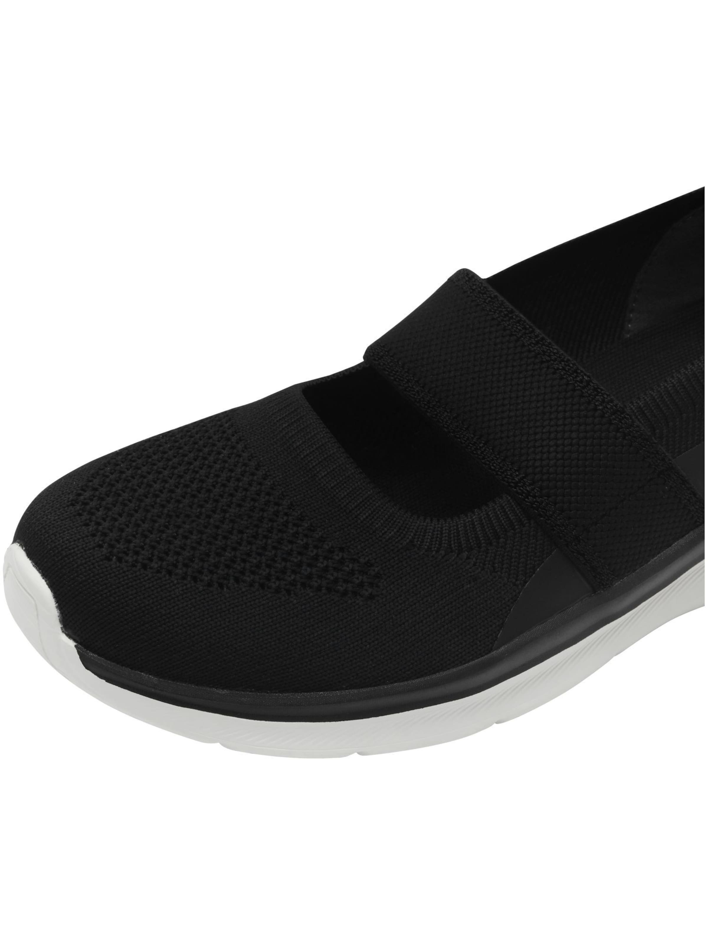 Ballerines à lanières Tamaris en noir