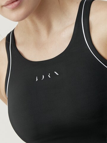 Born Living Yoga Sporttop ' Indra ' in Zwart