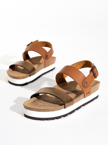Bayton Sandal 'Gladstone' i brun