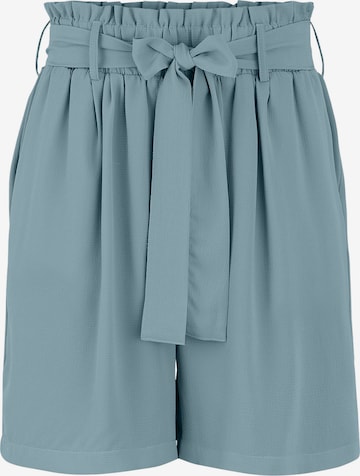 PIECES Shorts 'Avery' in Blau: predná strana