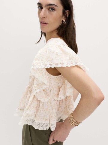 Chemisier Marks & Spencer en blanc