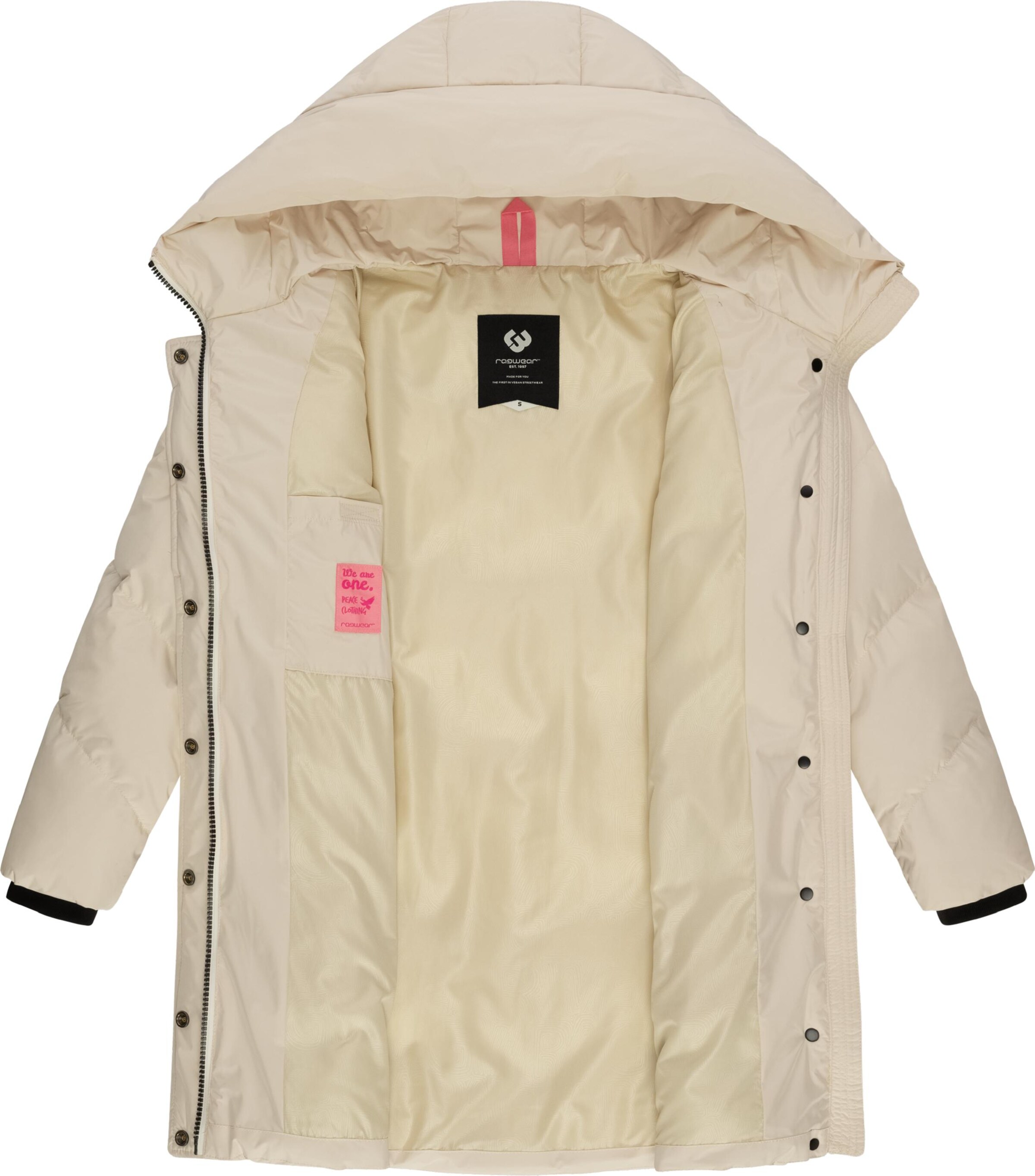 Ragwear Zimní kabát 'Avelin' – béžová