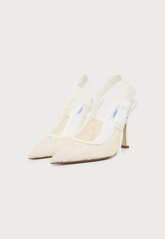STEVE MADDEN Slingpumps 'Brylie' i hvid