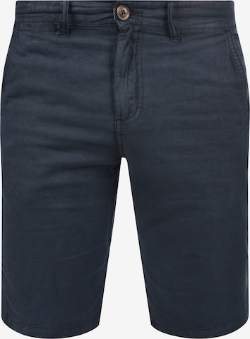 !Solid Regular Pants in Blue: front