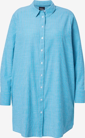 Ulla Popken Blouse in Blue: front