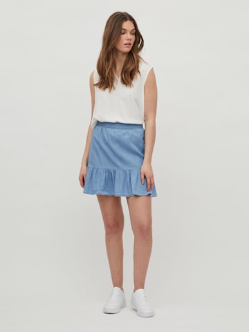 VILA Skirt 'Acelia' in Blue