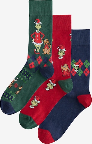 Next Socken 'Snoopy' in Blau: Vorderseite