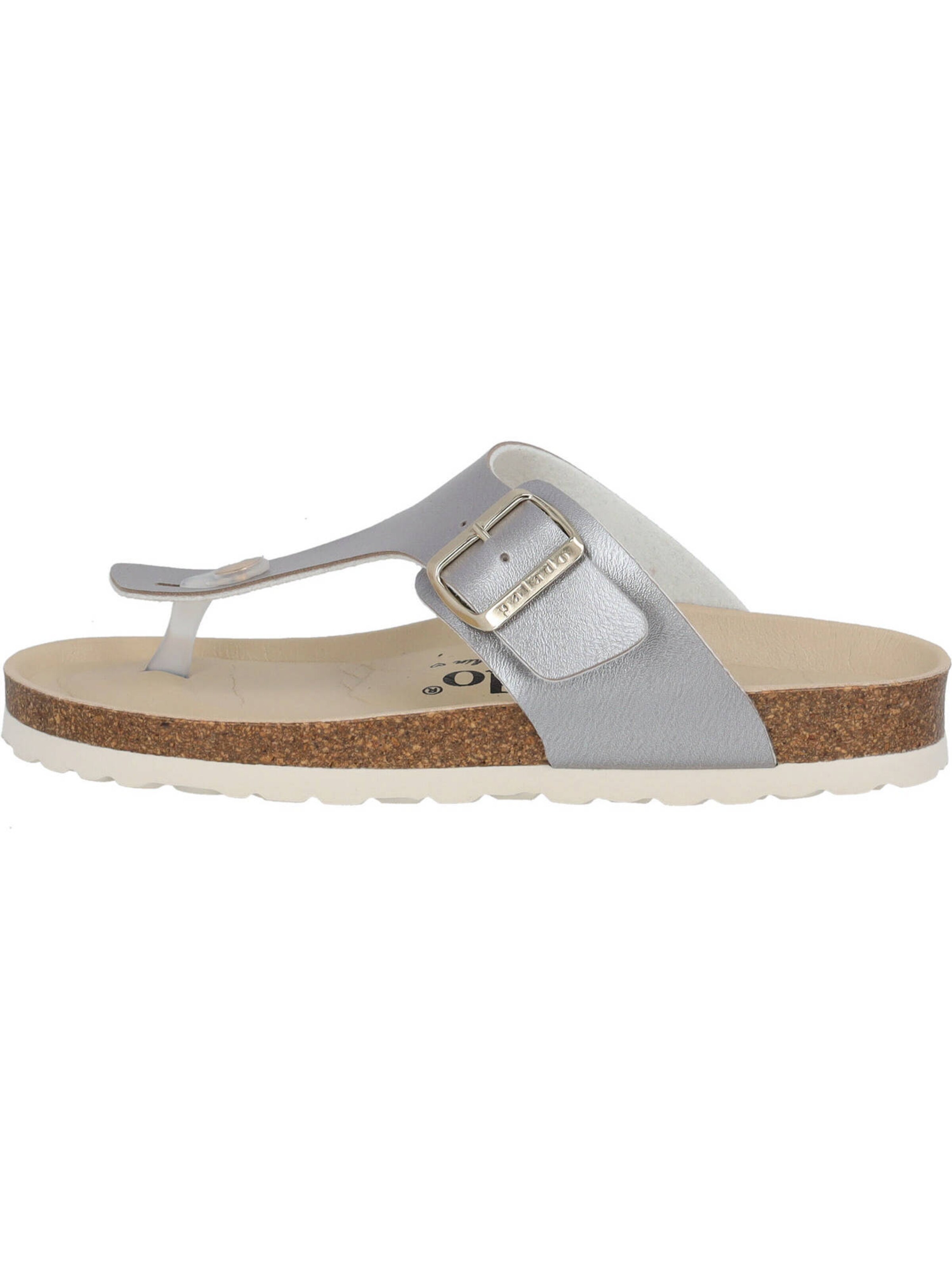 Palado Zehentrenner 'Kos BEGS' in Silber: Vorderseite