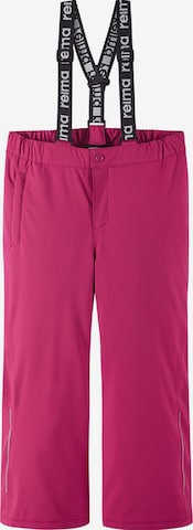 Reima Outdoor trousers 'Komein' in Pink: front