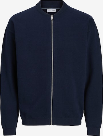 JACK & JONES Kardigán 'JWHCALVIN' - Modrá: predná strana