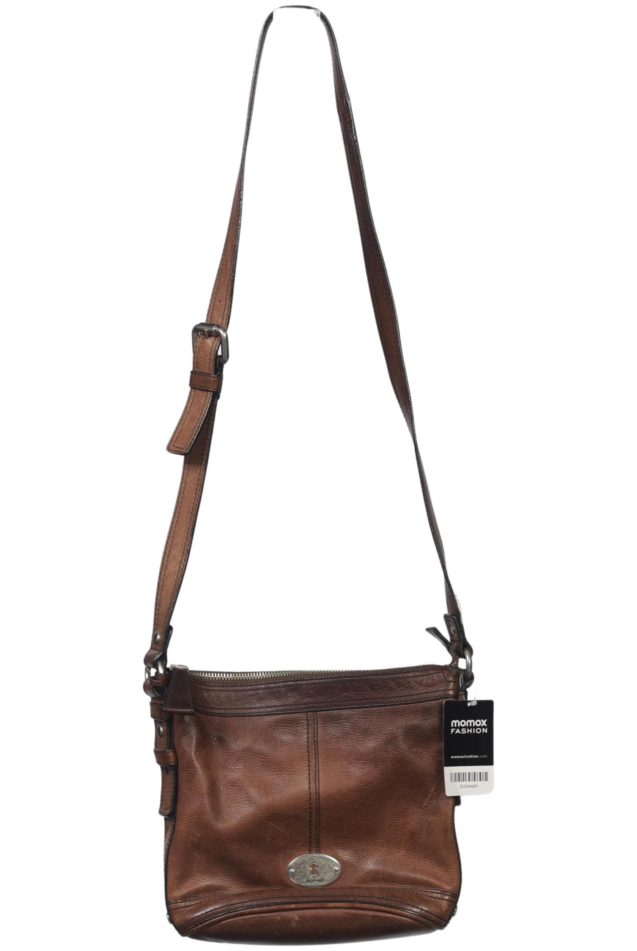 FOSSIL Handtasche klein Leder One Size in Braun: Vorderseite