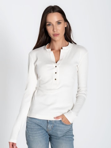 mandragora Blouse 'Snappy' in Beige