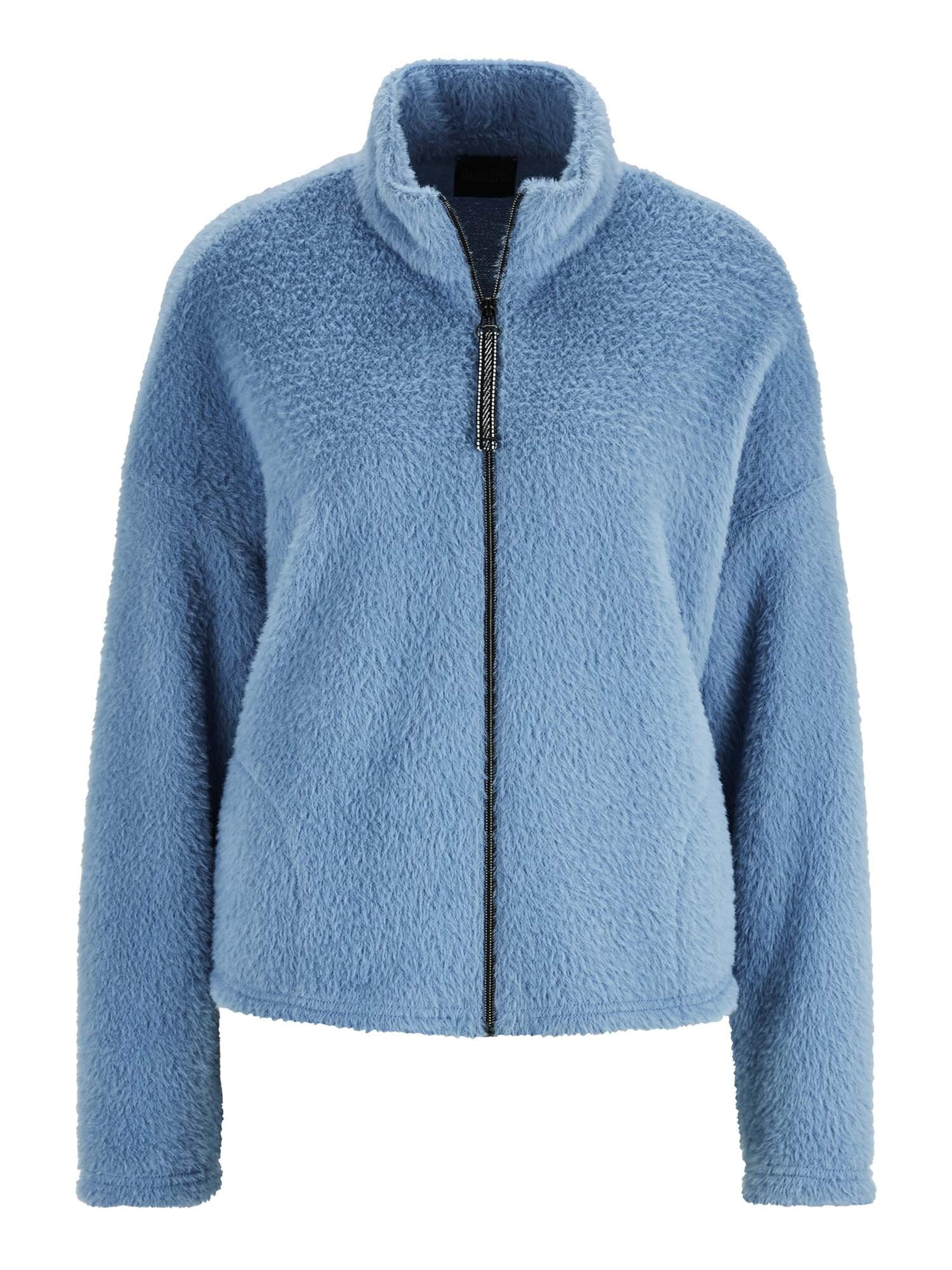 MADELEINE Tussenjas in Blauw: voorkant